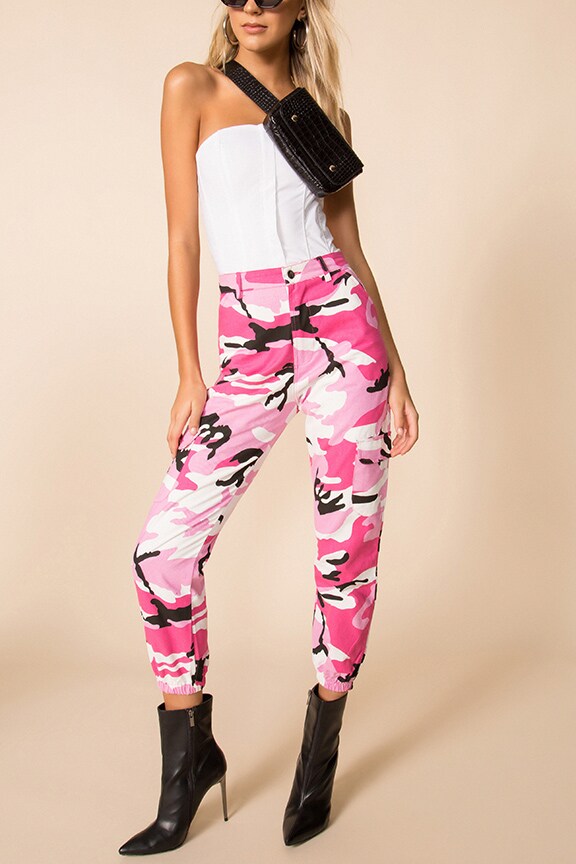 Image 1 of Camo Pant in Pink
