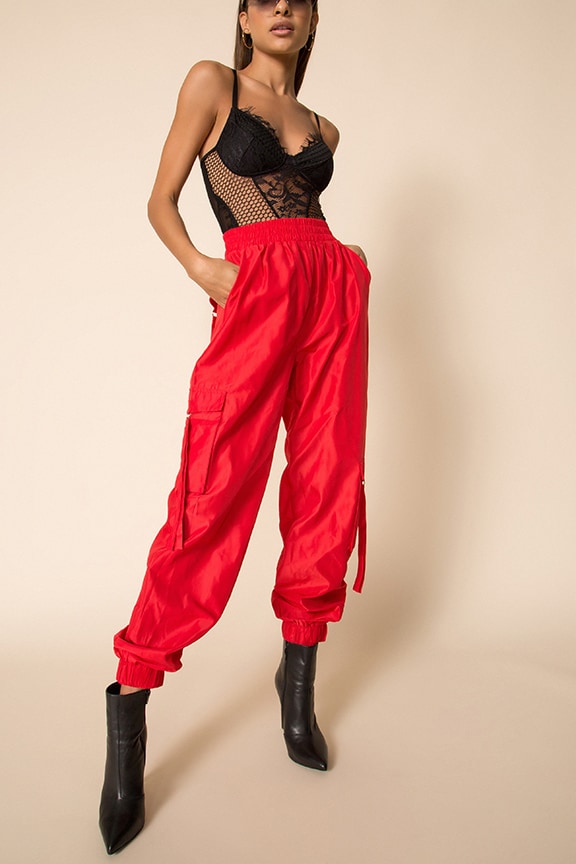 Image 1 of Floss Pant in Red