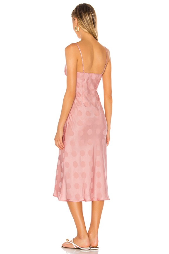 Marigold Midi Dress in Ballet Pink | Song of Style