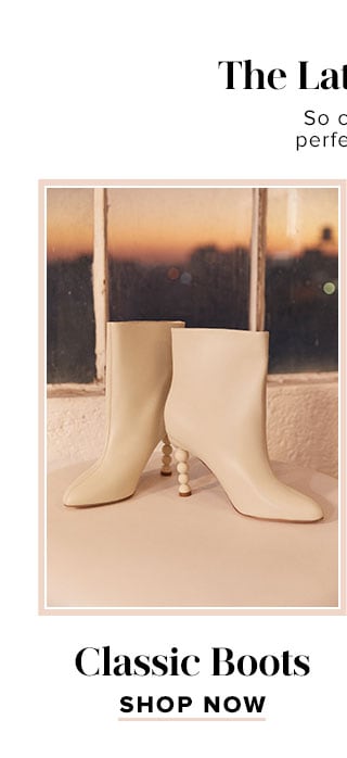 The Latest & Greatest Accessories. So cute booties, must-have heels, and the perfect handbags to tie your looks together. Classic Boots. Shop now.