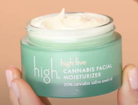 high beauty High Five Cannabis Facial Moisturizer