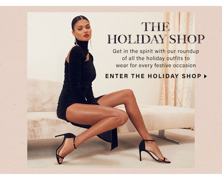 The Holiday Shop: Get in the spirit with our roundup of all the holiday outfits to wear for every festive occasion - Enter The Holiday Shop