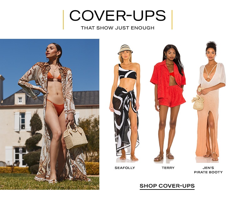 Just Add Water: Cover-Ups That Show Just Enough - Shop Cover-Ups