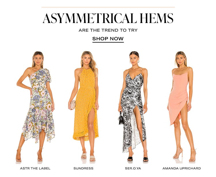 Dream Dresses: Asymmetrical Hems Are the Trend to Try - Shop Now