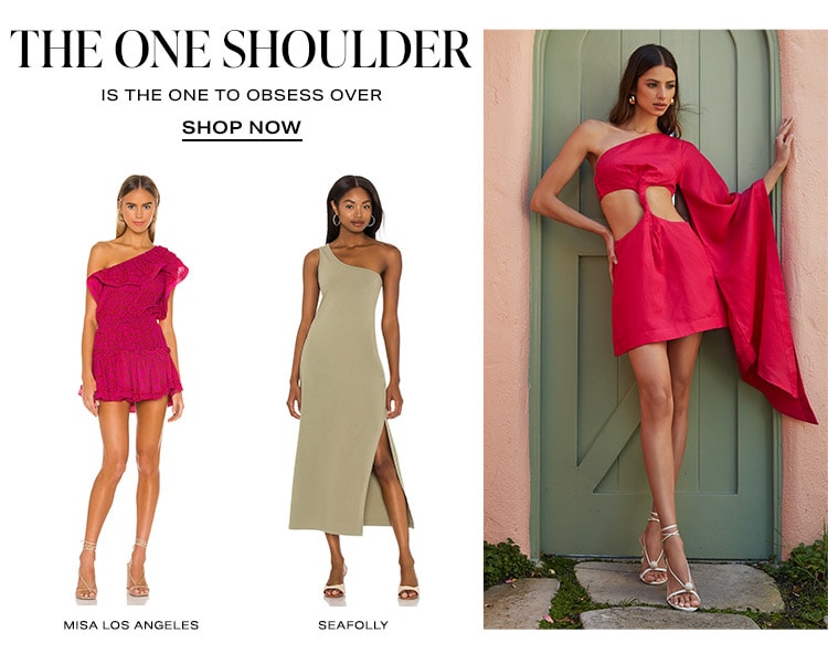Dream Dresses: The One Shoulder Is the One to Obsess Over - Shop Now