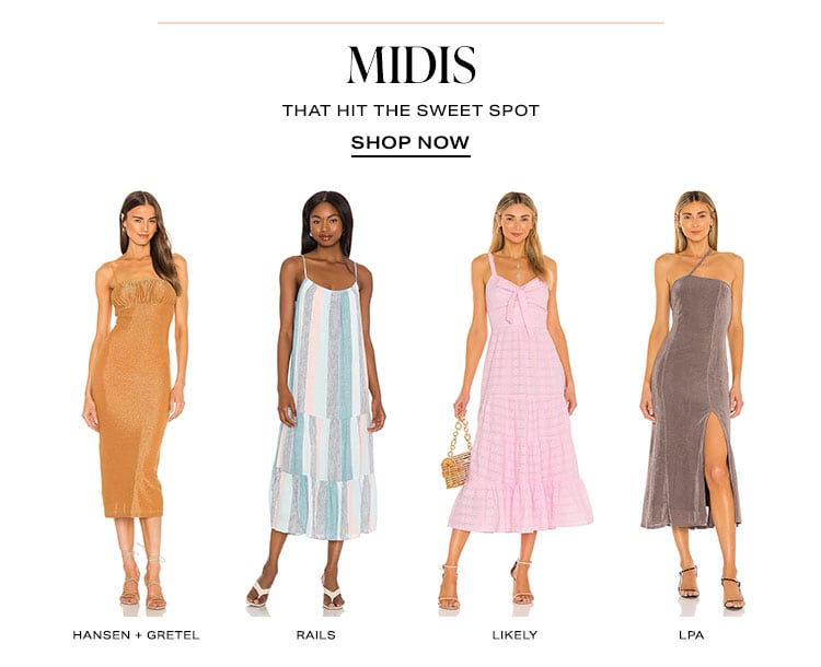 Dream Dresses: Midis That Hit the Sweet Spot - Shop Now
