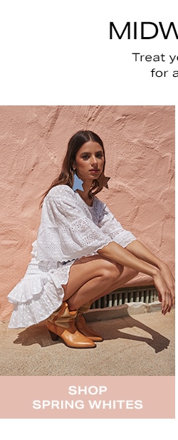 Midweek Must-Haves - Treat yourself to these closet must-haves for an instant wardrobe pick-me-up! Shop Spring Whites
