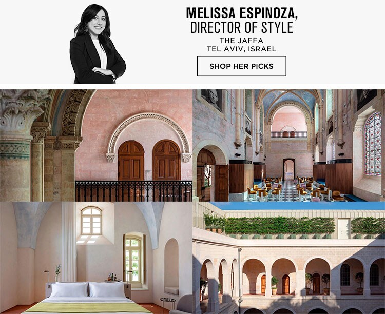 MELISSA ESPINOZA, DIRECTOR OF STYLE. SHOP HER PICKS