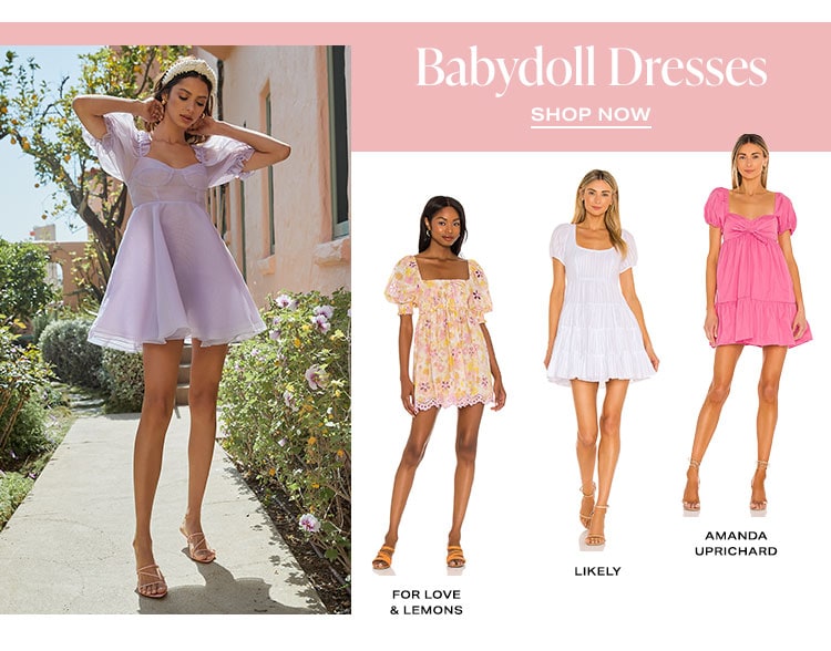 Looks We Love Spring Is In the Air: Babydoll Dresses - Shop Now