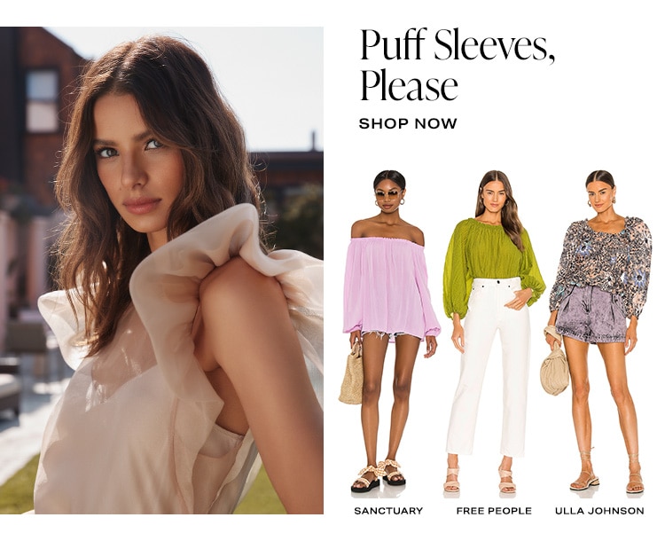 Puff Sleeves, Please. Shop Now