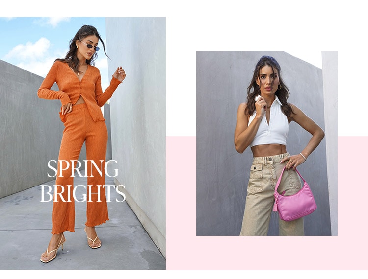 Brand New! Camila Coelho Collection. Let’s freshen up your wardrobe with my newest spring collection featuring a chic white palette, flirty dresses, crop tops & more XO, Camila - Shop the Collection
