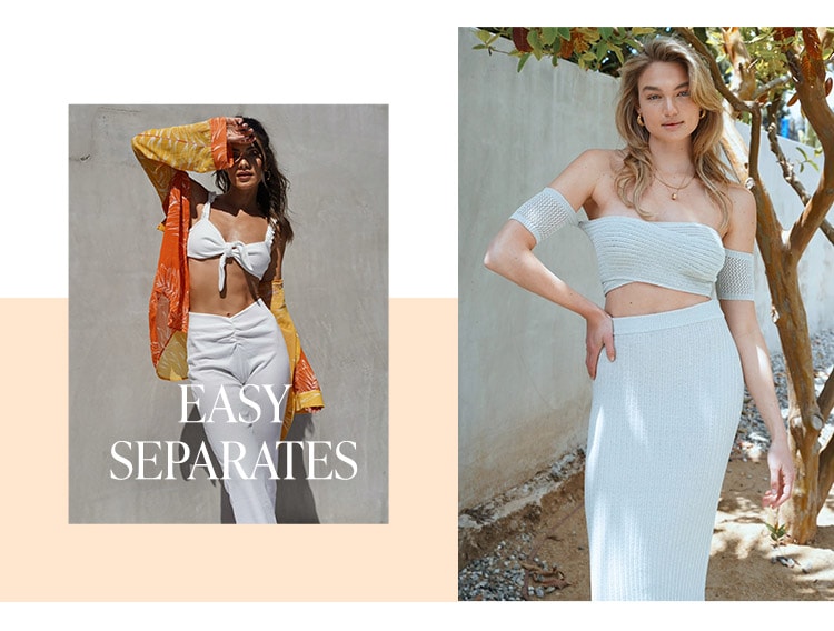 Brand New! Camila Coelho Collection. Let’s freshen up your wardrobe with my newest spring collection featuring a chic white palette, flirty dresses, crop tops & more XO, Camila - Shop the Collection