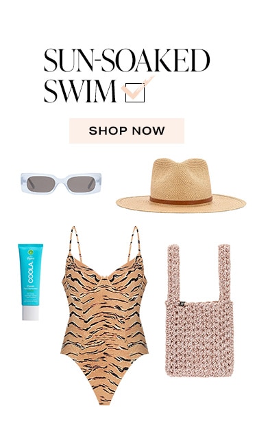 Sun-Soaked Swim. Shop Now