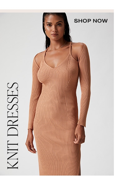 Knit Dresses - Shop Now