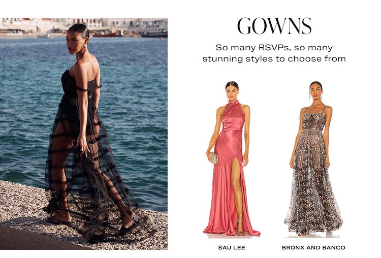 Gowns: So many RSVPs, so many stunning styles to choose from - Shop Now