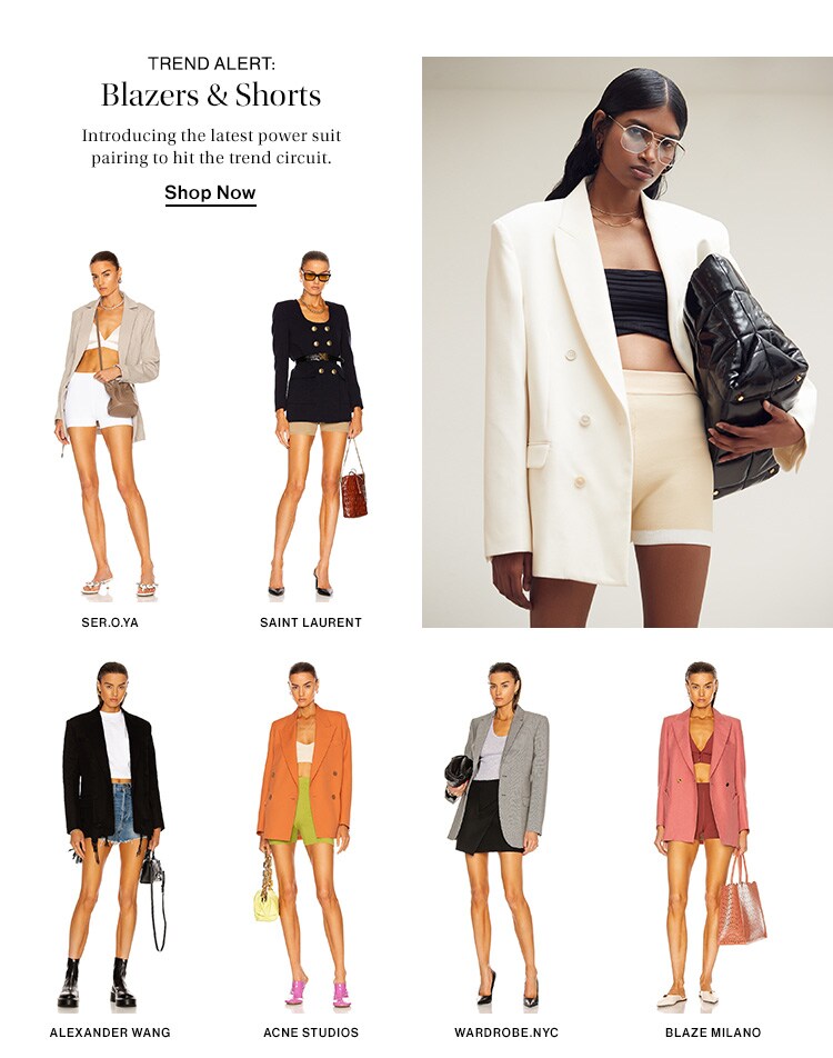 Trend Alert: Blazers & Shorts - Shop now