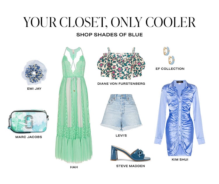 Your Closet, Only Cooler. Shop shades of blue.