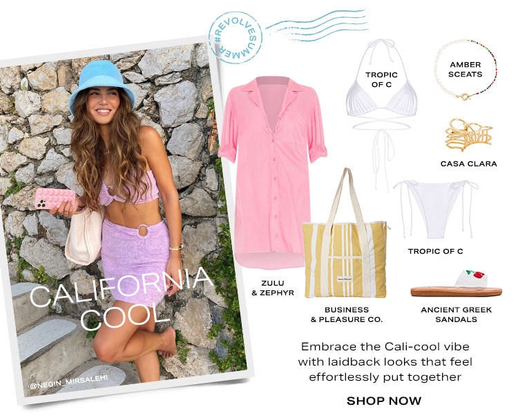California Cool: Embrace the Cali-cool vibe with laidback looks that feel effortlessly put together - Shop Now