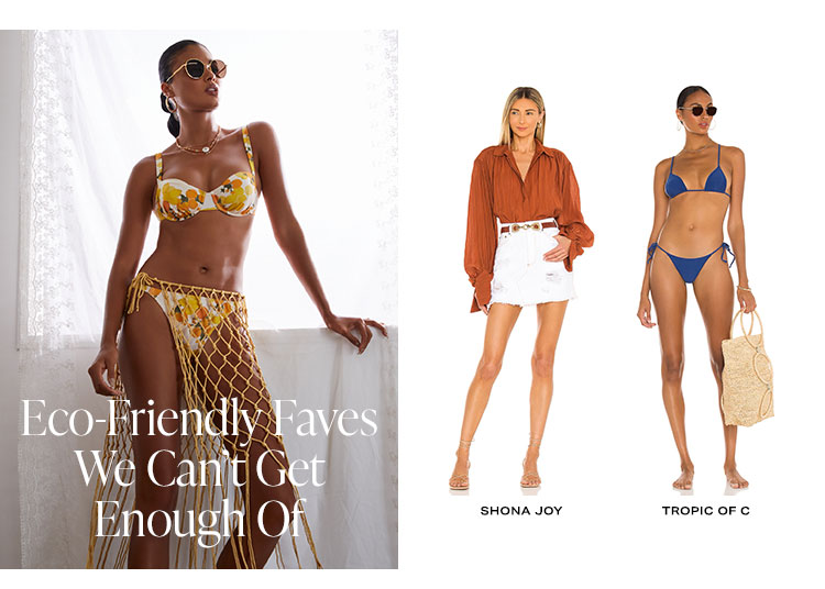 Sustainability Never Looked So Good: Your one-stop destination to discover sustainably-made styles so you can look good and do good at the same time - Shop the Edit