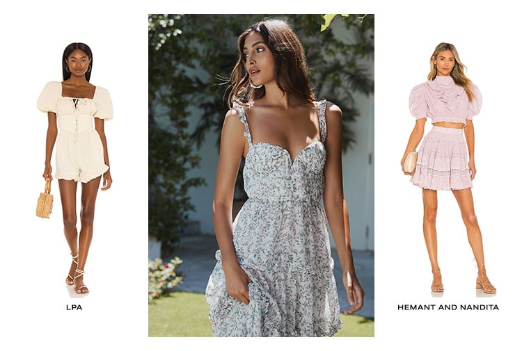 A Modern Romance: Fall in love with the most romantic pieces of the season, from pretty floral prints to swoon-worthy dresses that will sweep you off your feet - Shop the Edit