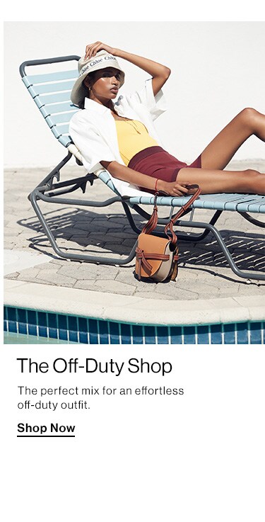 The Off-Duty Shop. The perfect mix for an effortless off-duty outfit. Shop Now