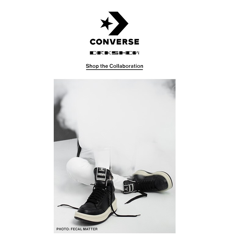 Converse DRKSHDW - Shop the collaboration