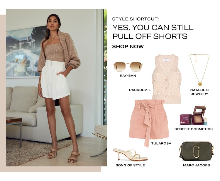 Style Shortcut: Yes, You Can Still Pull Off Shorts. Shop Now