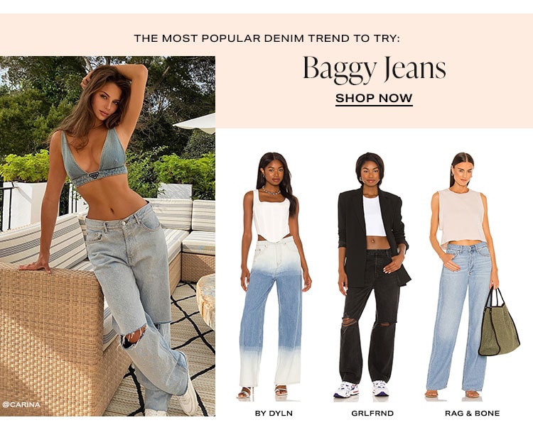 The Most Popular Denim Trend to Try: Baggy Jeans - Shop Now