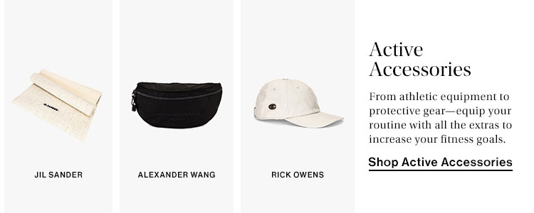 Active Accessories. From athletic equipment to protective gear—equip your routine with all the extras to increase your fitness goals. Shop Active Accessories