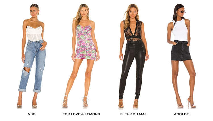 Hot Summer Nights: Heat things up on your next night out with sexy sets, mini dresses, skin-baring tops & more looks you’ll want to show off - Shop the Edit