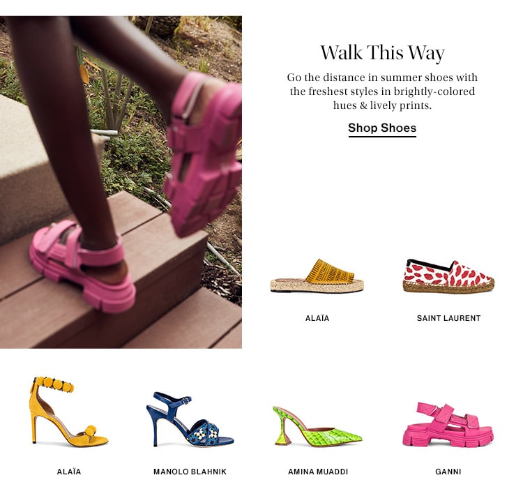 Walk This Way: Go the distance in summer sandals designed with comfort-boosting technology. Shop Sandals