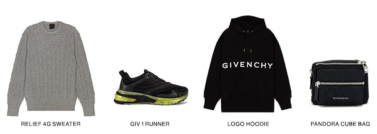 The Givenchy View. This pre-fall collection offers a mix of bold detailing and iconic silhouettes that combine to further enhance Givenchy’s hyper-focused aesthetic. Shop Givenchy