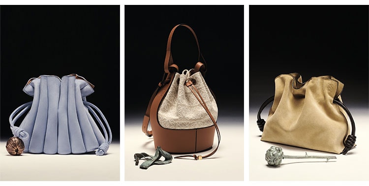 Loewe. Under the creative direction of Jonathan Anderson, the renowned Spanish label continues to expand their global influence with consistent innovative designs & time-honored craftsmanship. Shop the Designer