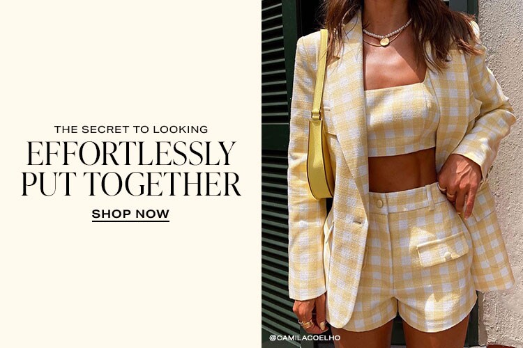 The Secret to Looking Effortlessly Put Together. Shop Now