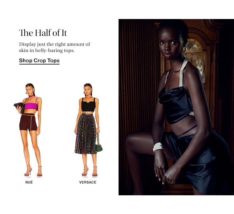 The Half of It. Display just the right amount of skin in belly-baring tops. Shop Crop Tops