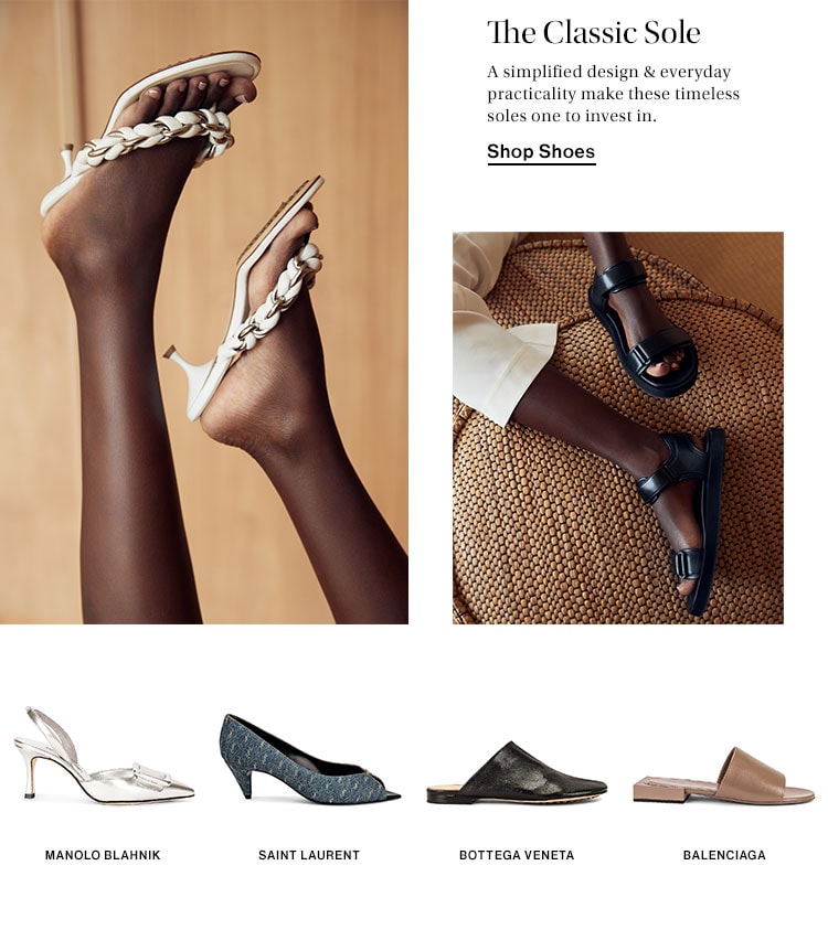 The Classic Sole. A simplified design & everyday practicality make these timeless soles one to invest in. Shop Shoes
