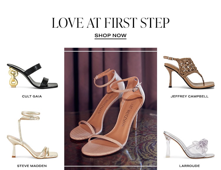 Love at First Step. Shop Now.