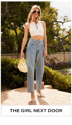Every Outfit for Every Girl - Whether you’re the girl who’s traveling, hitting the beach, or the girly girl, we’ve got you covered. The Girl Next Door