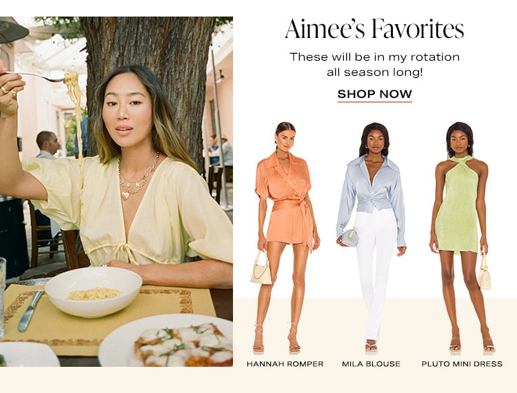 Aimee’s Favorites: These will be in my rotation all season long! Shop Now