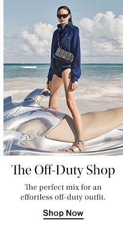The Off-Duty Shop. The perfect mix for an effortless off-duty outfit. Shop Now