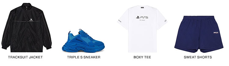  The World of Balenciaga Demna Gvasalia’s latest collection pairs elevated silhouettes alongside pop culture references to further expand upon Balenciaga’s unique aesthetic. SHOP BALENCIAGA