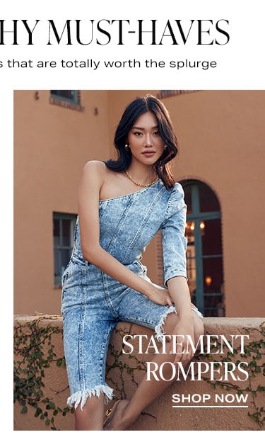 Splurge-Worthy Must-Haves: Statement Rompers - Shop Now