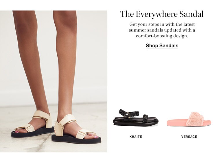 The Everywhere Sandal: Get your steps in with the latest summer sandals updated with a comfort-boosting design. Shop Sandals