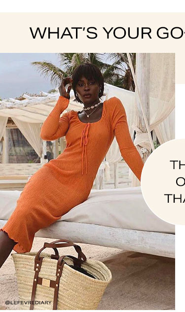 What's Your Go-To Vacay Look? This or That?
