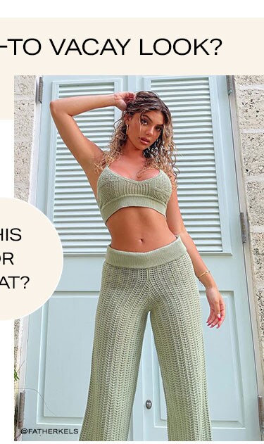 What's Your Go-To Vacay Look? This or That?