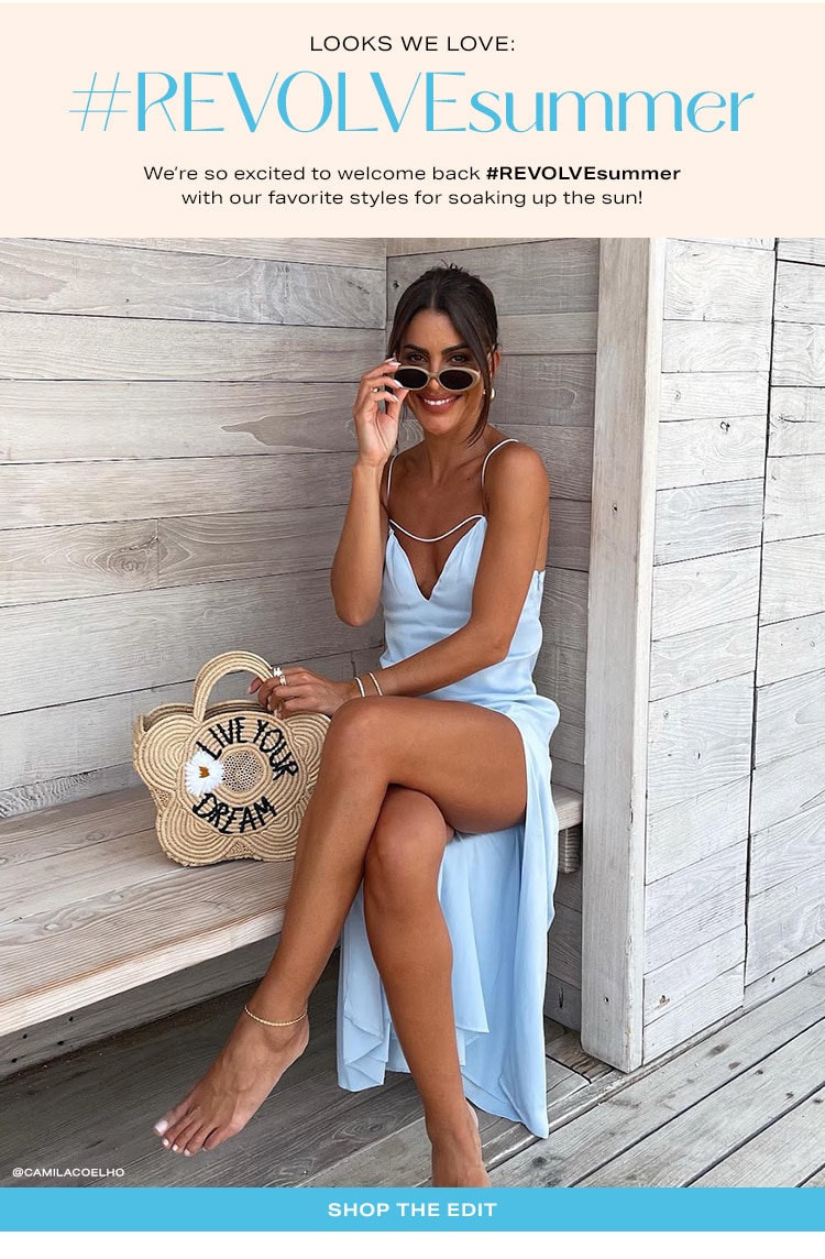 Looks We Love: #REVOLVEsummer: We’re so excited to welcome back #REVOLVEsummer with our favorite styles for soaking up the sun! Shop the Edit