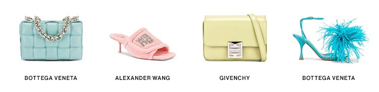Preferably Pastel: Get into the mood with the season’s latest collections in serene shades of lilac, periwinkle, buttercup + more. Get the Look