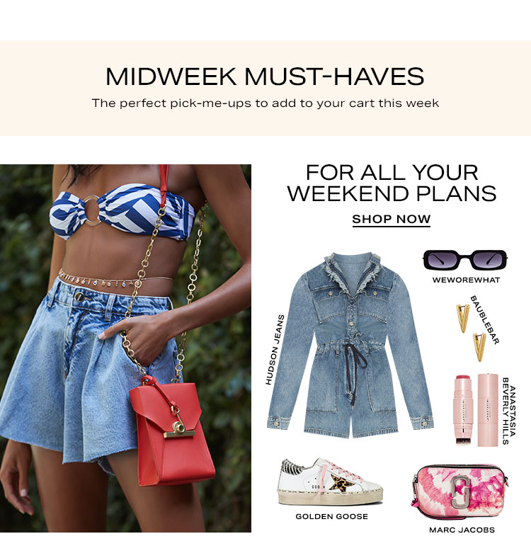 Midweek Must-Haves. The perfect pick-me-ups to add to your art this week. For All Your Weekend Plans. Shop now.