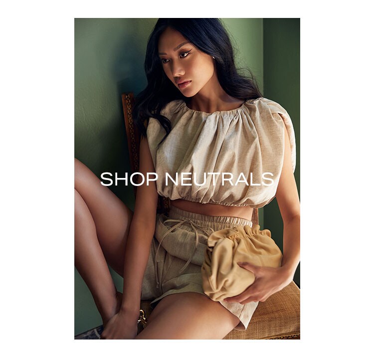Neutral Perfection: The perfect nearly nude color palette that compliments every skin tone - think everything from soft neutrals to rich shades of brown - Shop Neutrals