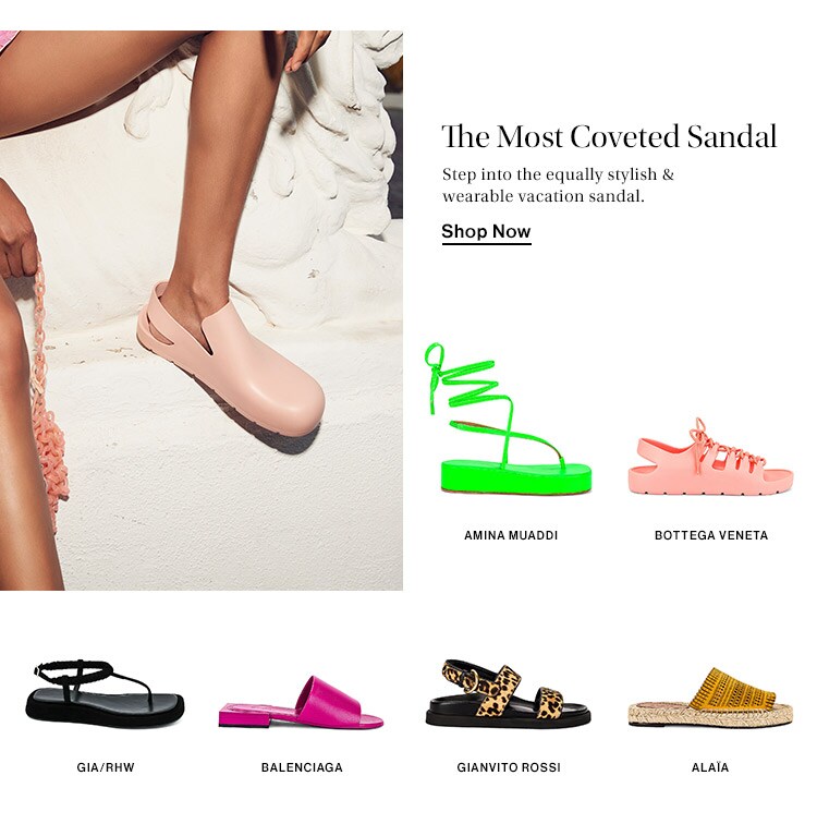 The Most Coveted Sandal - Shop now